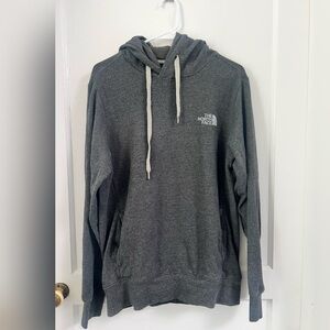 The North Face Men's Gray Logo Pullover Hoodie Size S